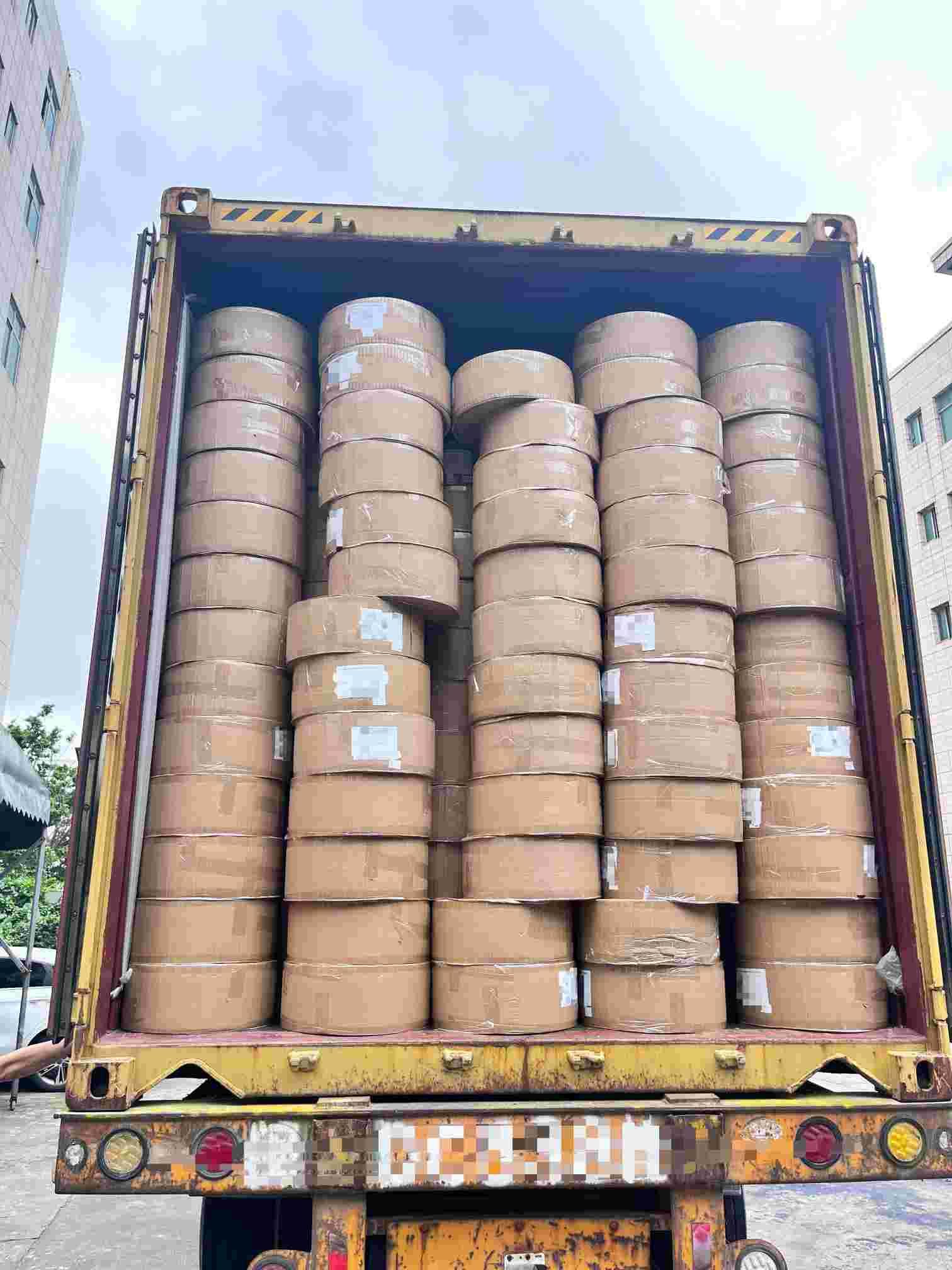 40HQ Container of Hygiene Raw Materials Successfully Shipped to Pakistan