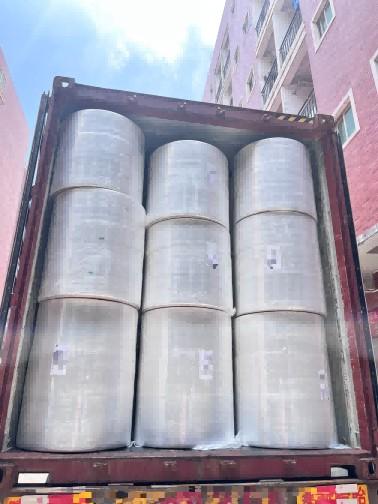 Nonwoven Fabric Sanitary Napkin Materials Shipment Successfully Delivered to Bangladesh